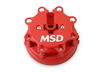 MSD Ignition Distributor Cap and Rotor Kit, For Use With Ford V8 TFI Distributors, Red - 8482