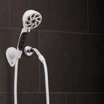 Oxygenics/ ETL Shower Head, Hand Held With 72 in Hose, With 5 Function Spray Settings, 3-3/4 in Outer Diameter - 92789