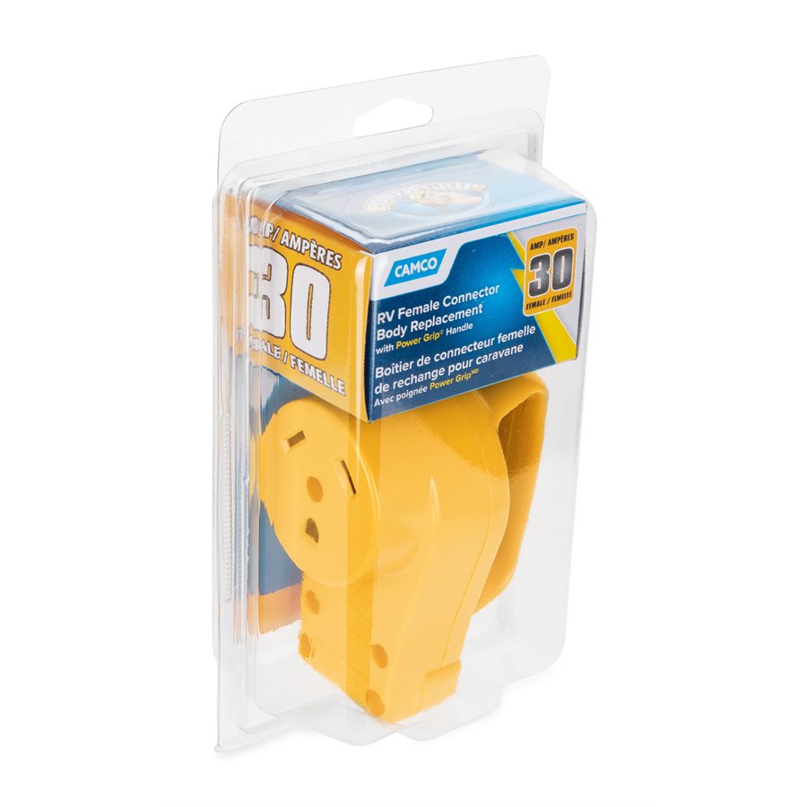 Camco Power Cord Plug End, 30 amp - 55343
