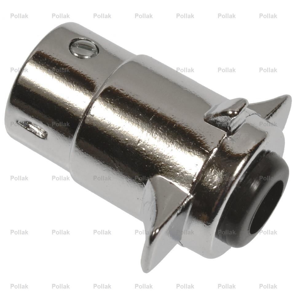 Pollak Trailer Wiring Connector, 4 Way Plug Side, 12 To 24 V, 20 amp - 11-409