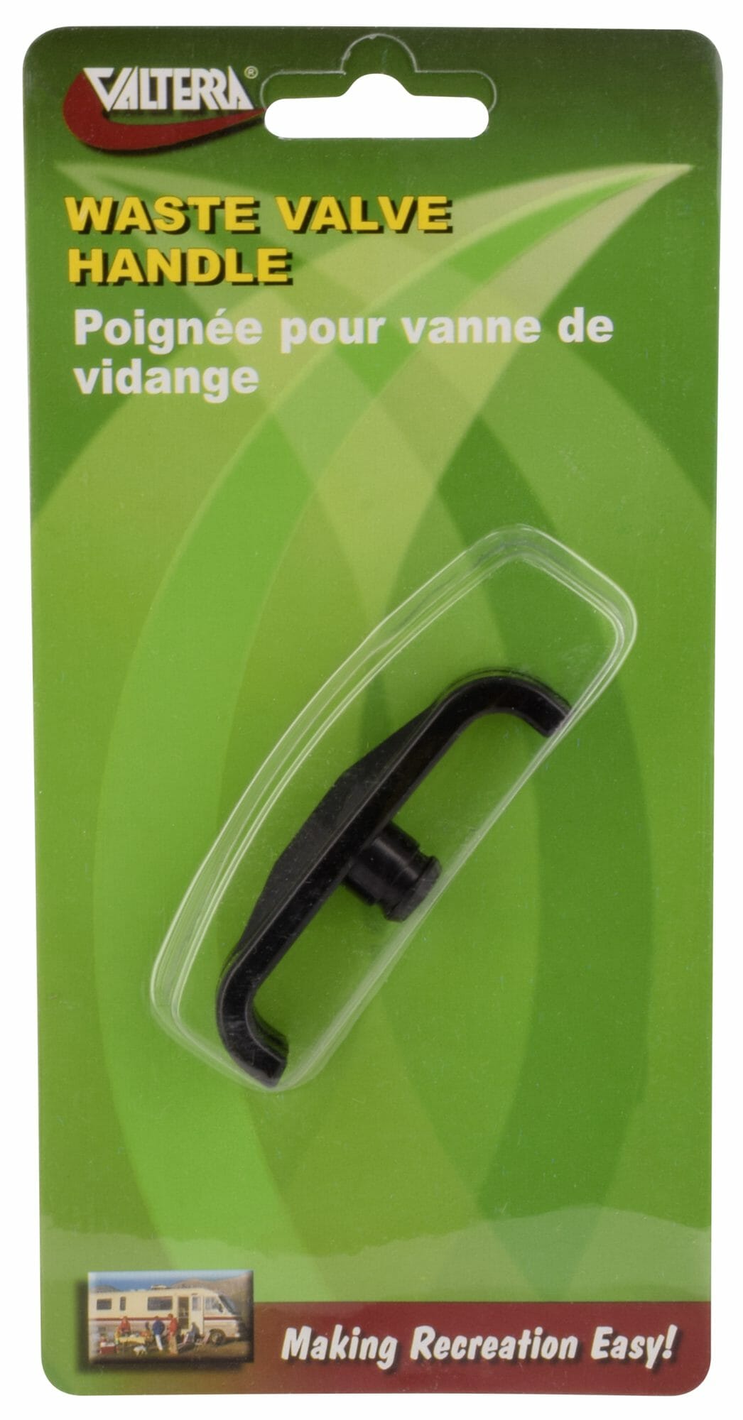 Valterra Sewer Waste Valve Handle, Black - T1003-6VP