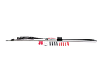 Putco Tailgate Light - LED, 60 in Flexible Light Bar, Amber Turn Signal/White Reverse/Red Brake/Red Running Operation - 9201960-04