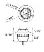 Optronics Trailer & Marker Lights MCL12AK product image 3