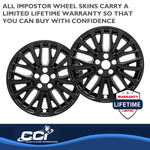 Coast2Coast Wheel Skins & Styled Wheel Covers IWCIMP428BLK product image 4