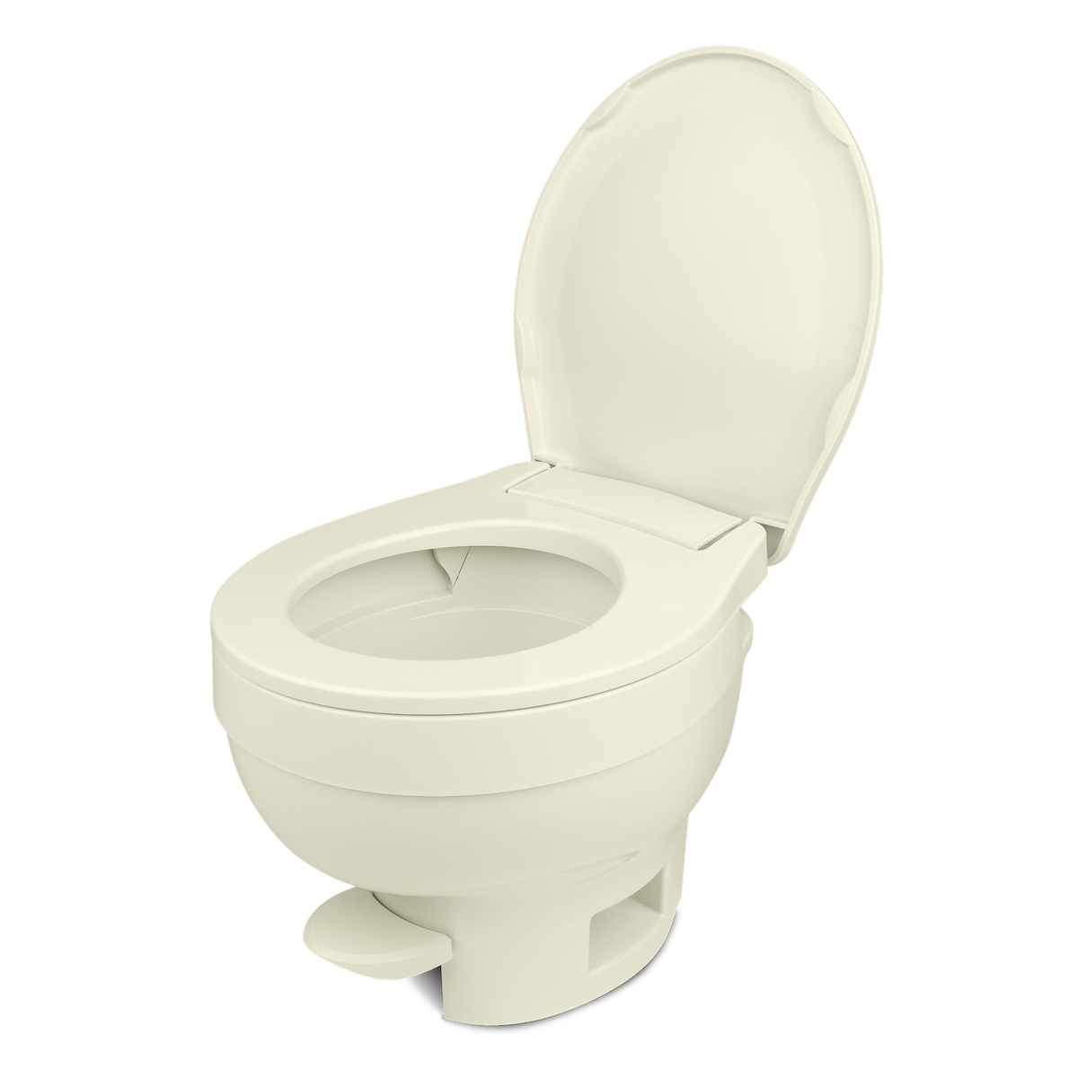Thetford/ Norcold Toilet, Round SloClose  Seat And Cover With 12-15/16 in Seat Height, 17-13/16 in Length x 15-1/8 in Width x 14 in Height - 50209