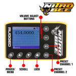 Rugged Radios UHF Radio, 10000 Channels, 400 To 480 MHz, 1000 mAh Battery Capacity - NITRO-BEE-X