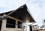 Lippert Awning, 21 ft Length x 8 ft Extension, Black Solid, Black Weather Guard - V000313884