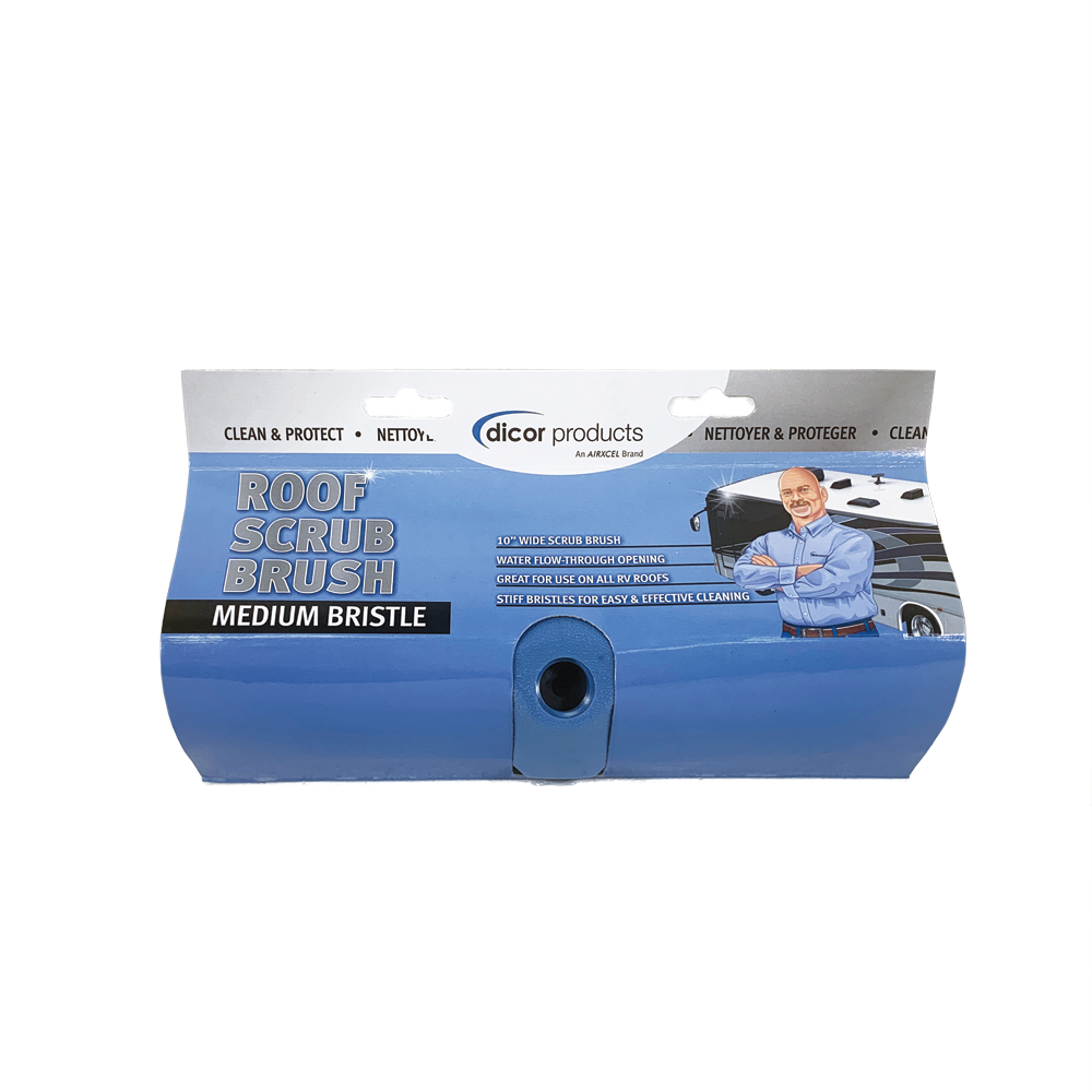 Dicor Corp. Scrub Brush, 10 in Length - CP-MB10R
