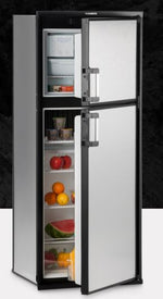 Dometic Refrigerator, Dual Compartment 2 Door Refrigerator With Freezer, 8 Cubic ft, 60-3/4 in Height x 24-7/8 in Width x 26 in Depth - DM2882RB1