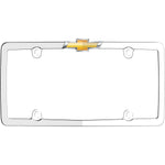 Cruiser License Plate Frame, Chrome Plated - 10437