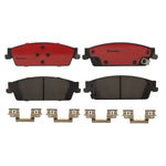 Brembo Brake Pad, FMSI Number D1707-8930, Ceramic, Set Of 4 - P10068N