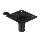 Attwood Marine Boat Seat Mount, Swivl-Eze 238 Series, For Use With 2-3/8 in Diameter Posts, 3 degree Tilt Angle - 238152-1