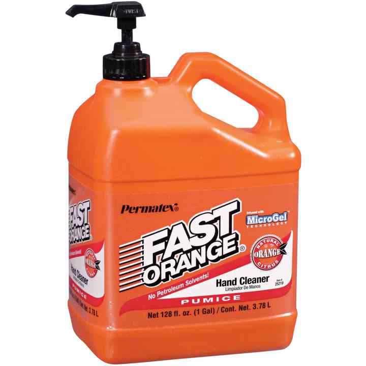 Permatex Hand Cleaner, 1 gal Low Profile Bottle With Pump - 25219