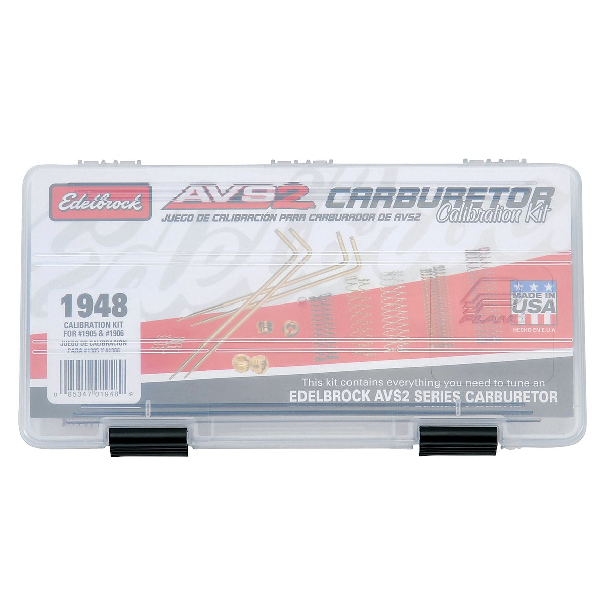 Edelbrock Carburetor Calibration Kit 1948 product image 1