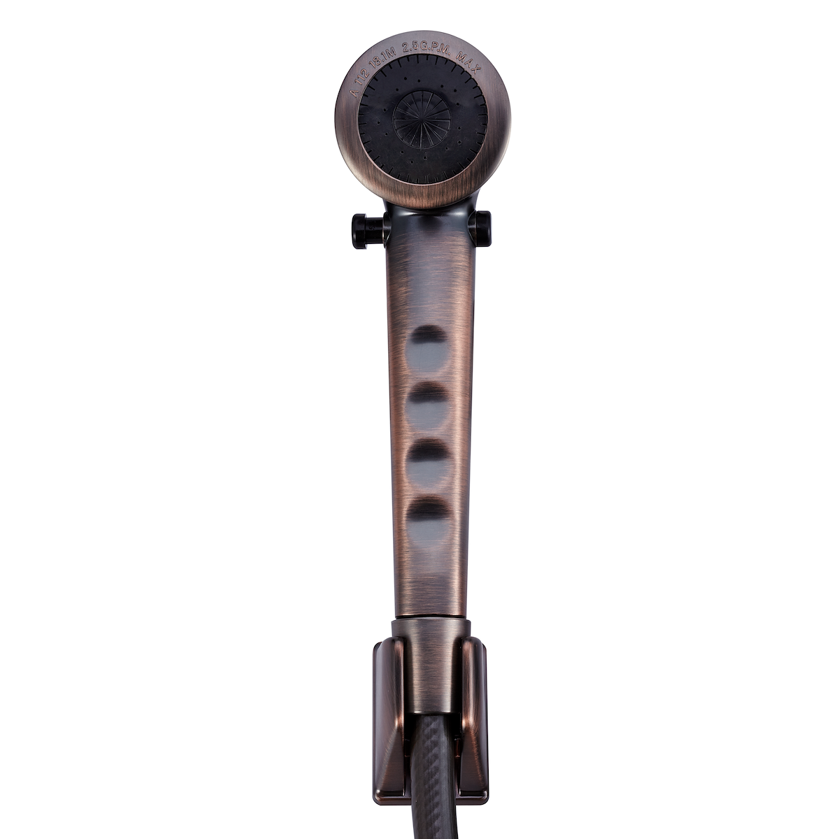 Dura Faucet Shower Head, Hand-Held With 60 in Reinforced Vinyl Hose - DF-SA130-ORB