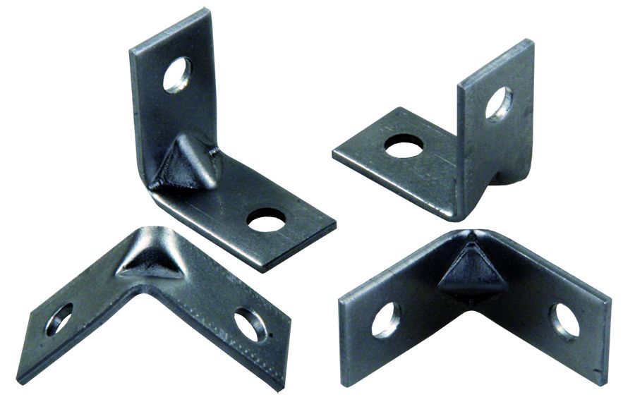JR Products Door Bracket, 90 degree Angled, 4 Piece - 11695