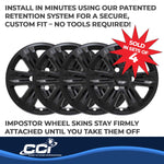 Coast2Coast Wheel Skins & Styled Wheel Covers IWCIMP387BLK product image 4