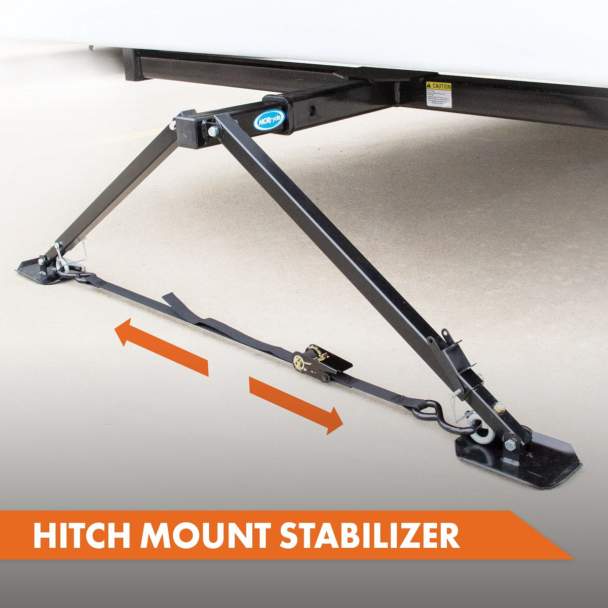MOR/ryde Receiver Hitch Mount Trailer Stabilizer - SP54-182