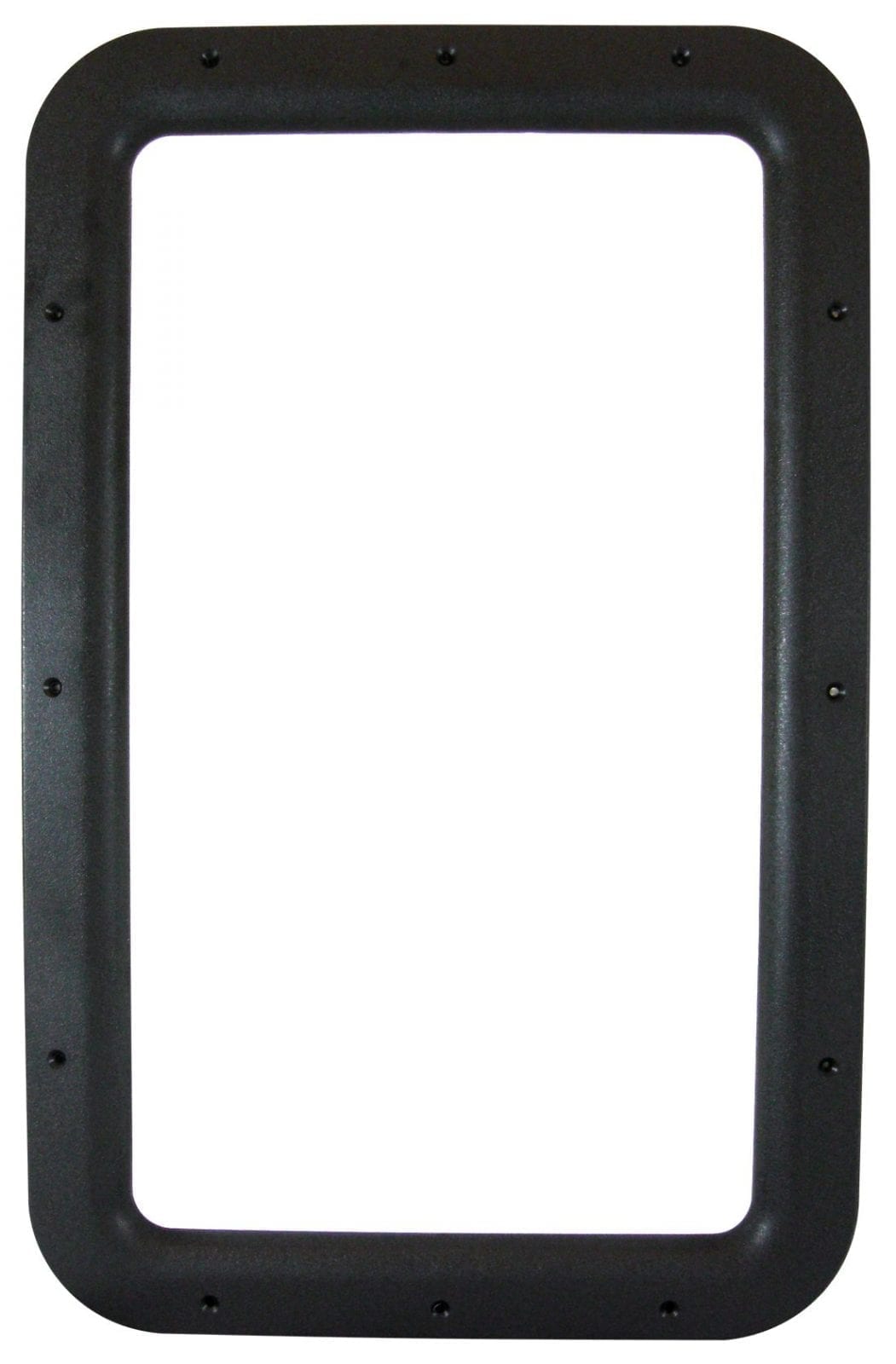 Valterra Entry Door Window Frame, 15-3/4 in Width x 24-3/4 in Height, For 12 in Width x 21 in Height Glass, Black - A77012