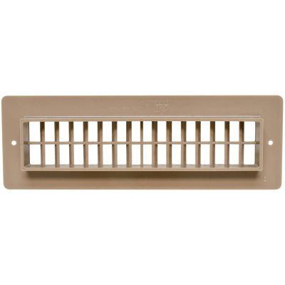Valterra Heating/Cooling Register, 2-1/4 in Width x 10 in Length, 2-Hole - A10-3365VP