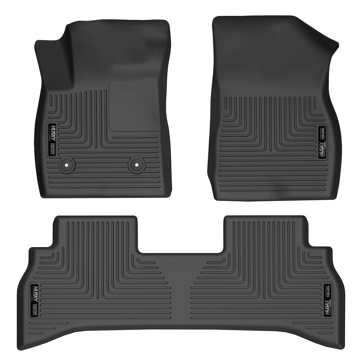 Husky Liners Floor Liner, Black, 3 Piece - 95161