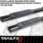 TrailFX Running Boards & Nerf Bars A7087B product image 3