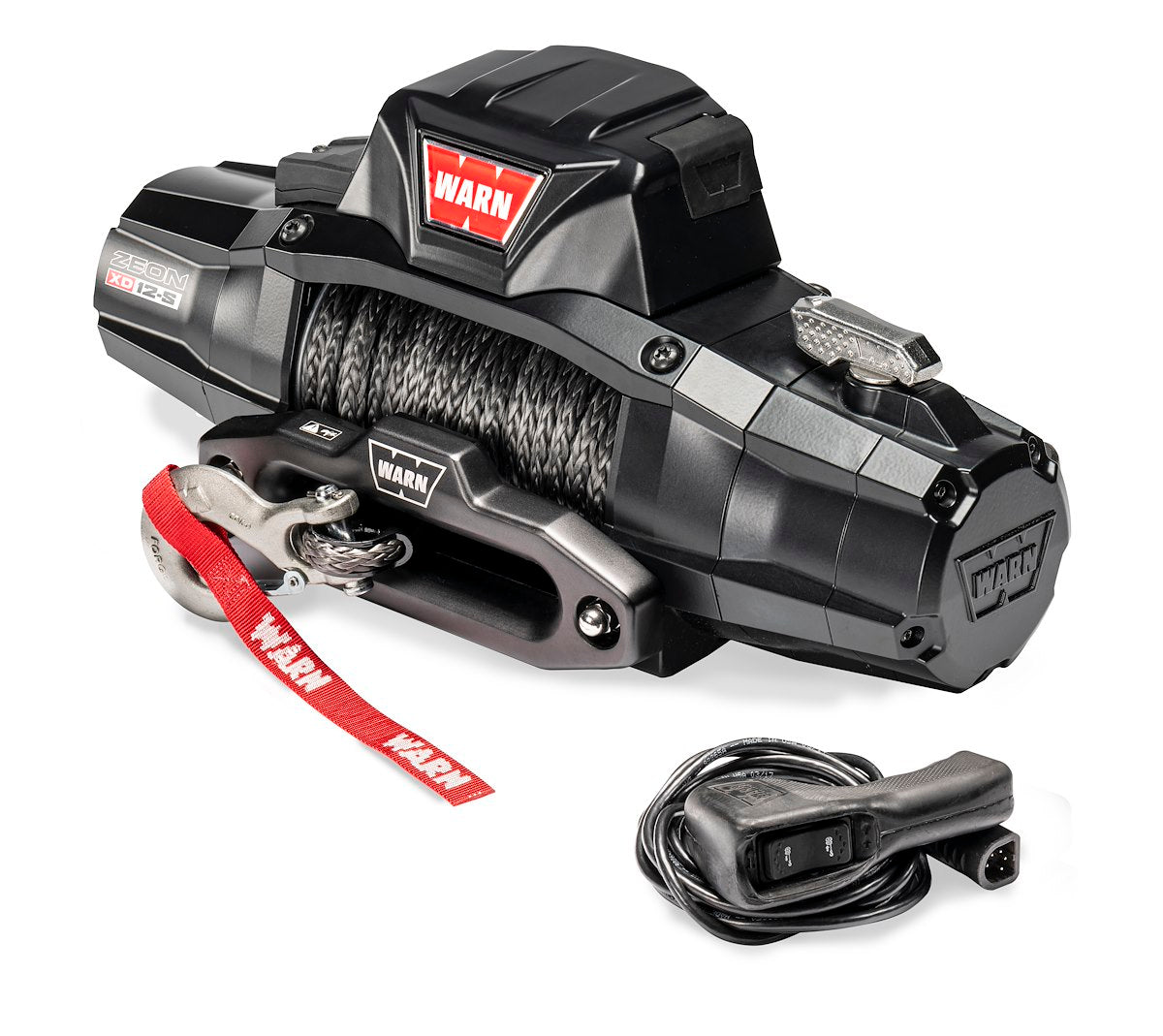 Warn Winch, ZEON XD 12-S, 12 V Electric, 12000 lb Line Pull Capacity - 110012