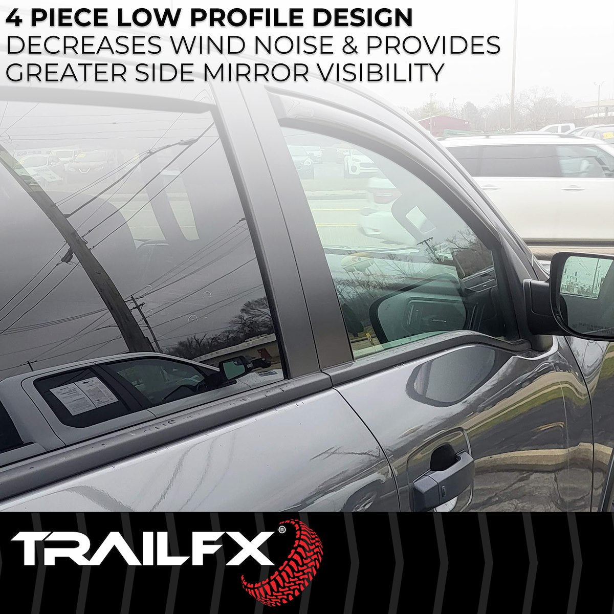 TrailFX Vent Visors 4977IC product image 3