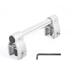 Camco Marine Barbeque Grill Mount, Adjustable From 1.4 in To .75 in, Stainless Steel And Aluminum - 58197