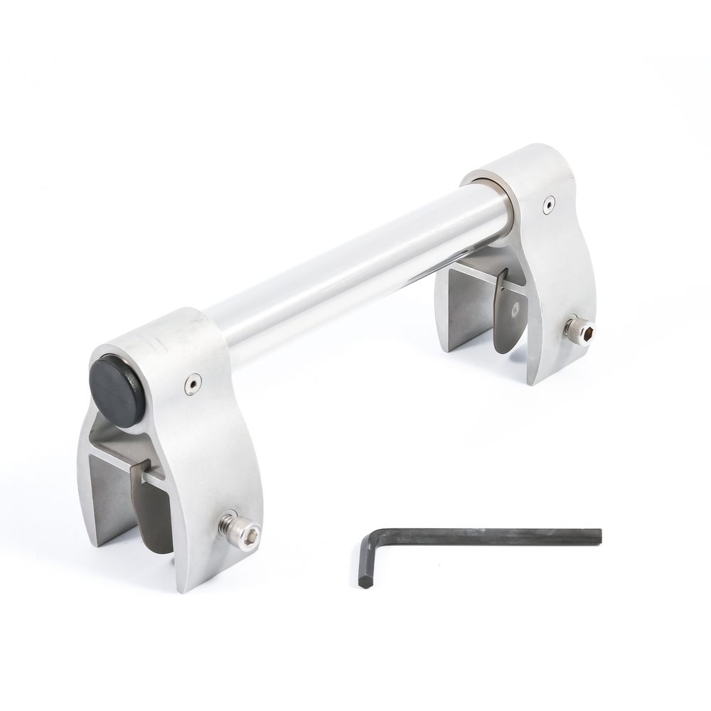 Camco Marine Barbeque Grill Mount, Adjustable From 1.4 in To .75 in, Stainless Steel And Aluminum - 58197