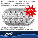 Coast2Coast Universal Wheel Covers IWC43615S product image 4