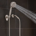 Oxygenics/ ETL Shower Head, Hand Held With 72 in Hose, With 5 Function Spray Settings, 3-3/4 in Outer Diameter - 87464