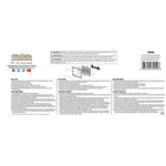 Cruiser License Plate Bracket, Black, With Two Standard #2 Philips Fasteners - 79050
