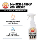 303 Products Inc. Mildew Stain Remover, 16 oz Spray Bottle - 30573