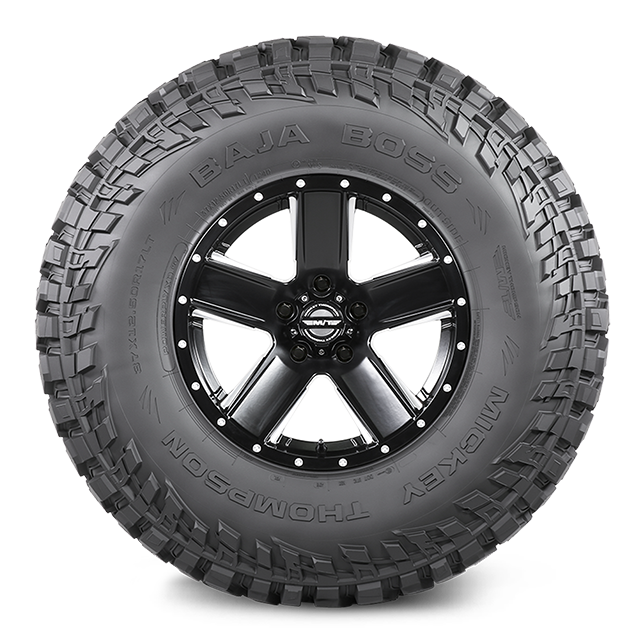 Mickey Thompson Tire, LT35 x 12.50R20, Steel Belted, Black Sidewall - 331104004
