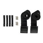 Camco Battery Box, Fits Two 6V Group GC2 Batteries Or Two 12V Group 24/24M Batteries, With 2 Tie Down Straps And 4 Strap Clamps With Screws - 55374