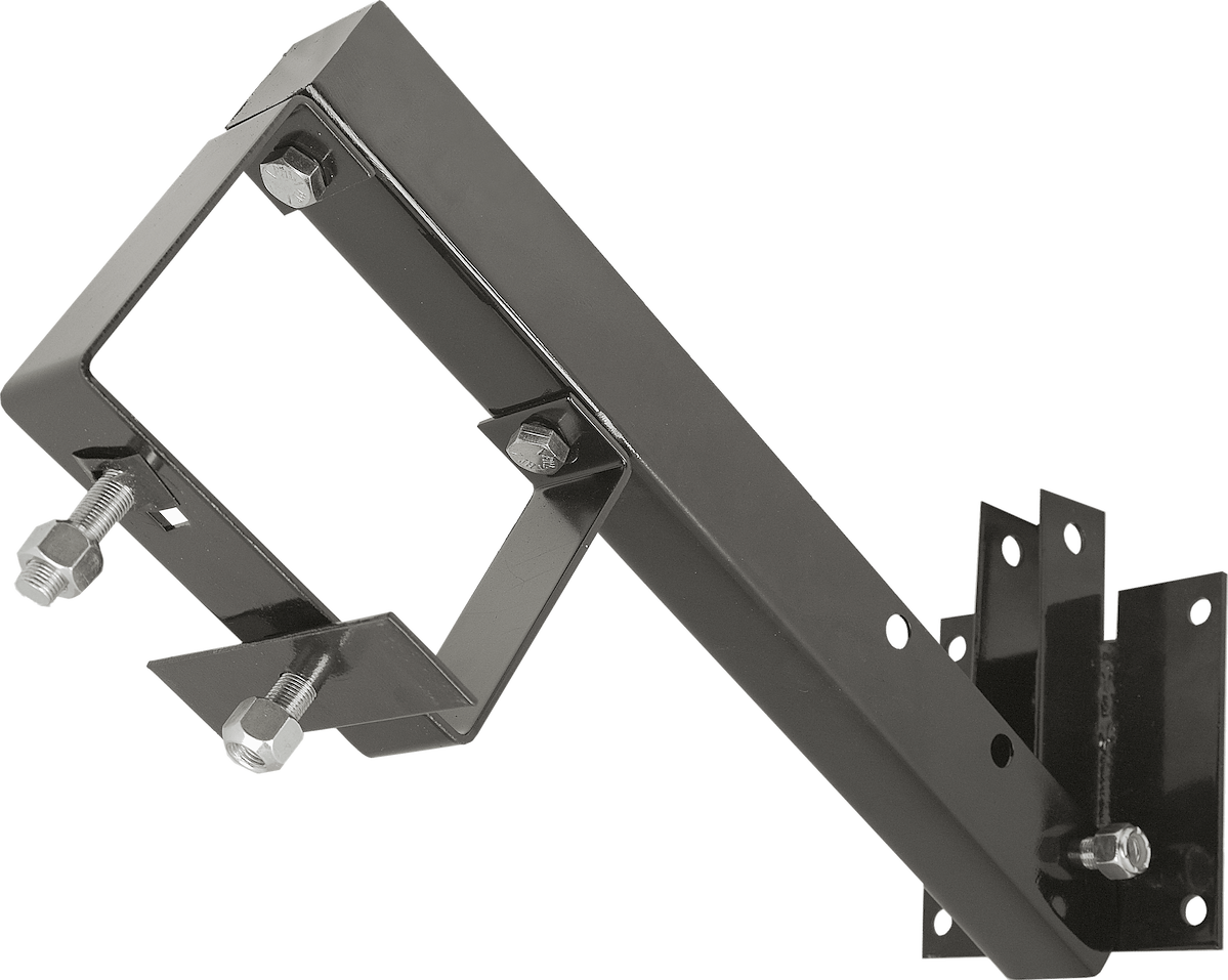 Ultra-Fab Products Spare Tire Carrier, Clamps To 4 in Wide Rear Box Style Bumper, Black, Steel - 15-954730
