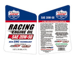Lucas Oil Oil, SAE 20W-50, 5 qt Jug - 10621