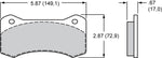 Wilwood Brakes Disc Brake Pads 150-9488K product image 2