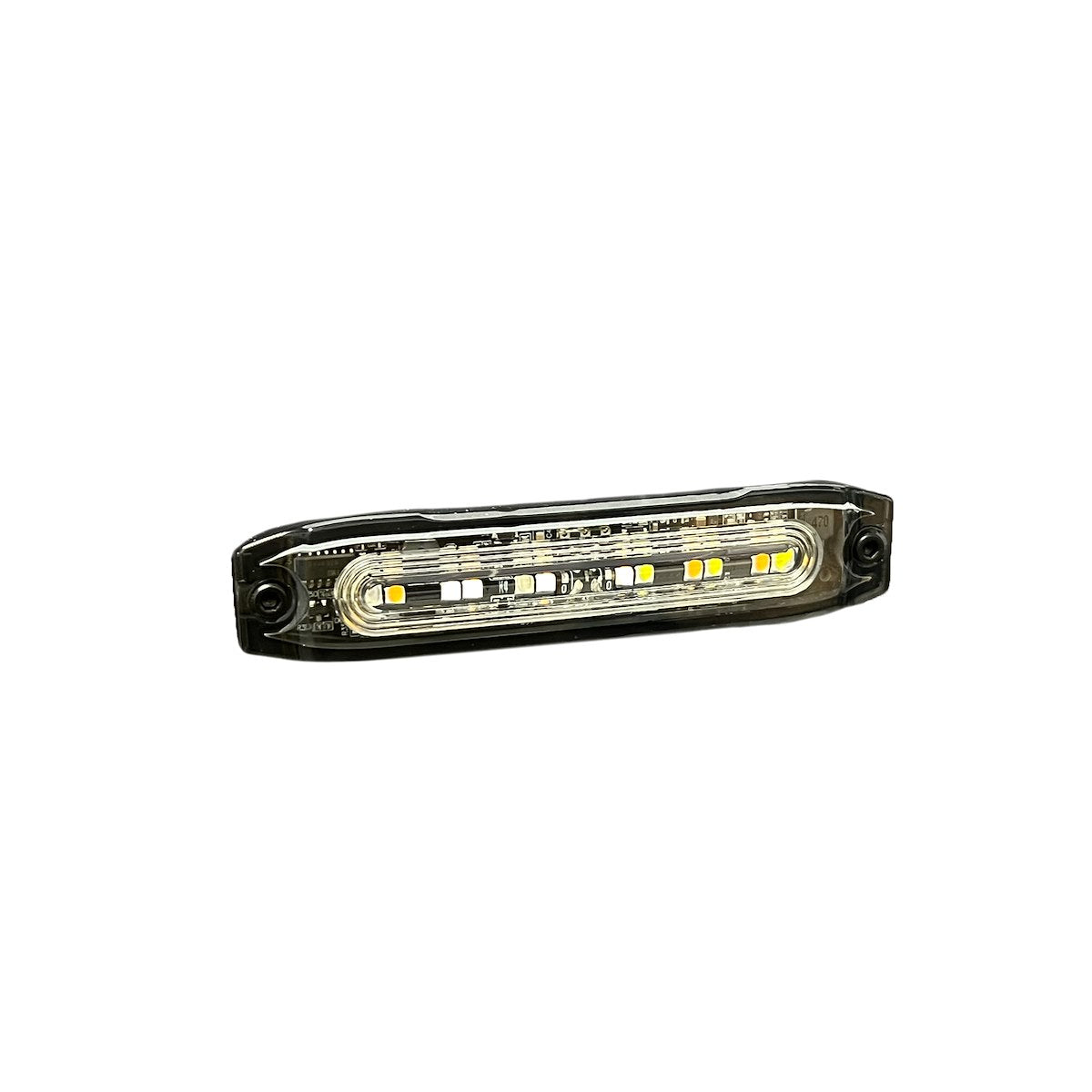 Putco Warning Light, 4 in Length, 30 Light Patterns, 12 V - 950204