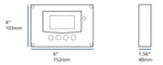 Xantrex Power Inverter Remote Control, Freedom SW Series, For Connecting Freedom SW Series Inverter - 809-0921