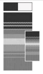 Carefree RV Awning, 16 ft Length x 8 ft Extension, Black/Gray Dune Stripe, Black/Gray Matching Vinyl Weatherguard - QJ168D8D