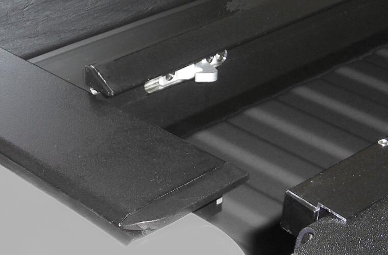 Roll-N-Lock Tonneau Cover, M-Series, Black, Vinyl Over Aluminum - LG263M