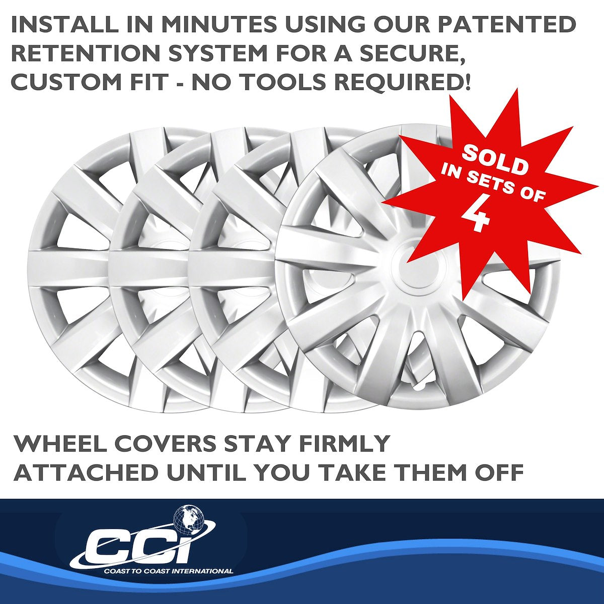 Coast2Coast Universal Wheel Covers IWC42315S product image 4
