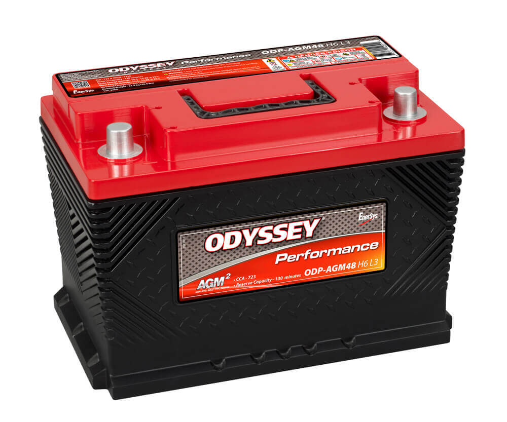 Odyssey Battery Battery, 48 BCI Group Size, 12 V, 720 Cold Cranking amp/1250 Pulse Hot Cranking amp - ODP-AGM48
