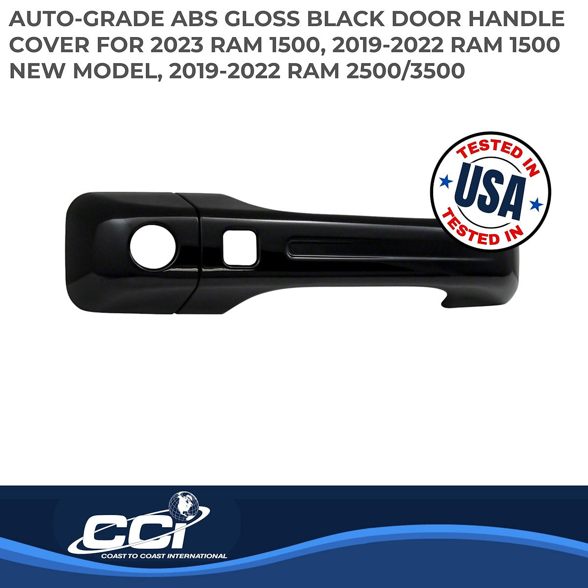Coast2Coast Door Handle Covers CCIDH68579SBK product image 2