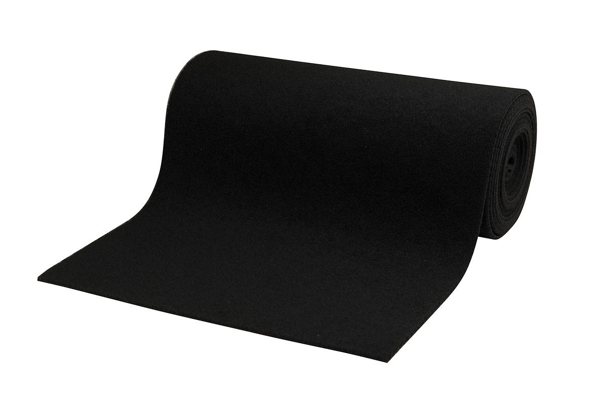 C.E. Smith Company Trailer Boat Bunk Board Carpet, 18 in Width x 18 ft Length, Black - 11349