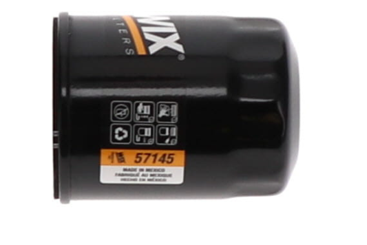Pro-Tec by Wix Oil Filter, Spin-On Style, 21 Micron Element, 2.68 in Outside Diameter x 3.4 in Height - PXL57145