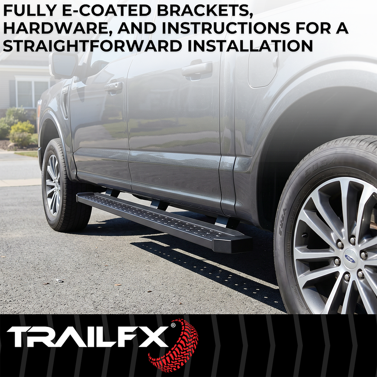 TrailFX Running Boards & Nerf Bars RBW03B product image 6