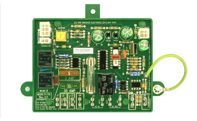 Dinosaur Electric Refrigerator Power Supply Circuit Board, 2 Way And 3 Way By Adding The Fuse - MICRO P-711